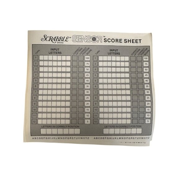 Vintage Electronic Scrabble Word Game By Selchow & Righter USA 1970s, Works! - Picture 5 of 16